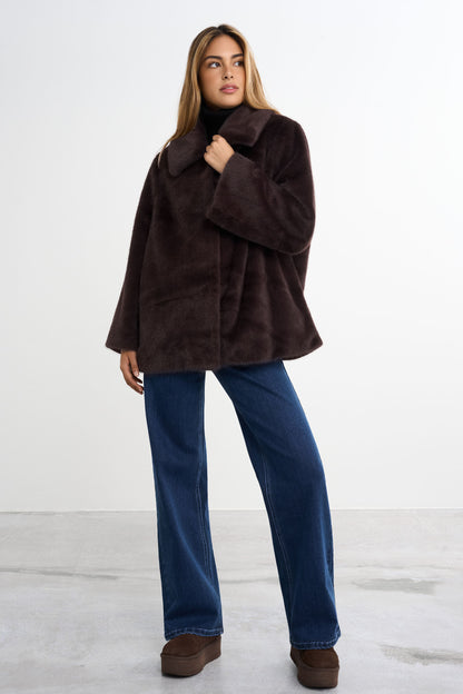 Courchevel Faux Fur Jacket
