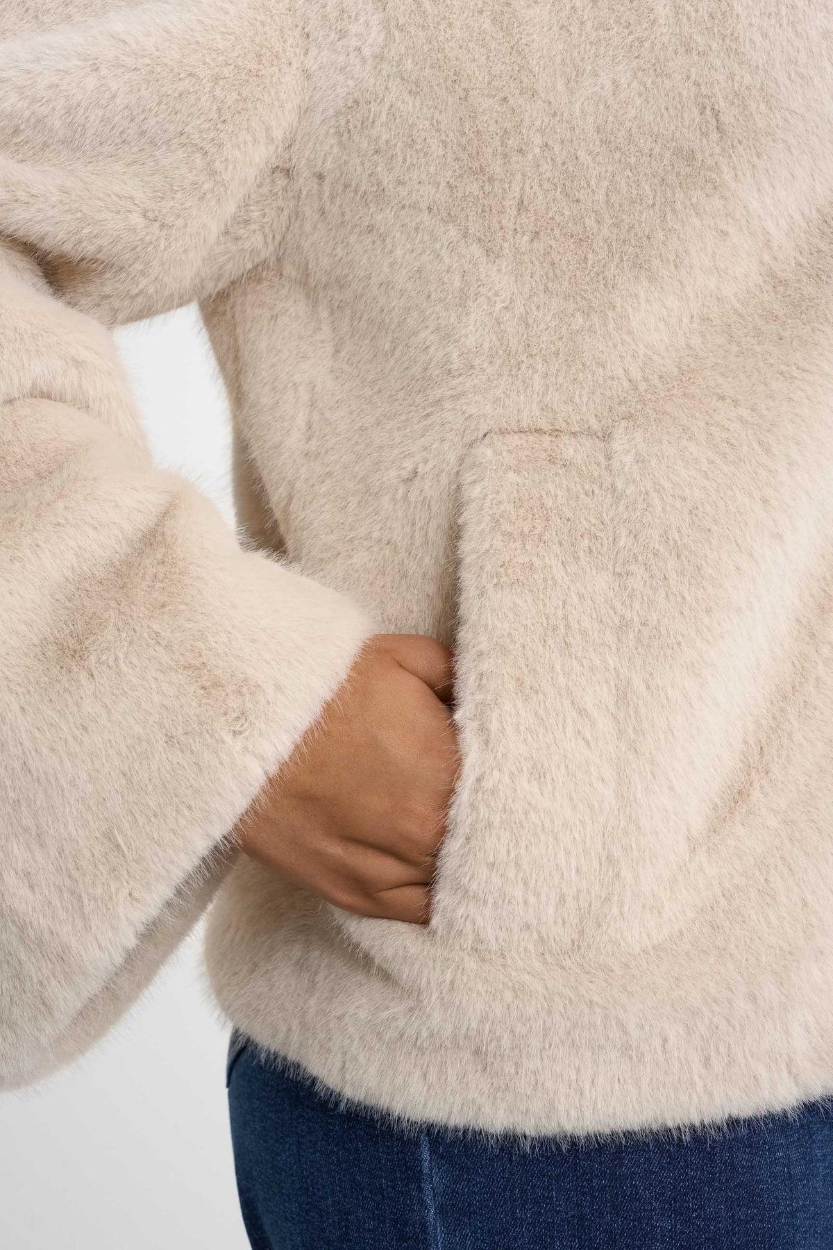 Faux Fur Jacket