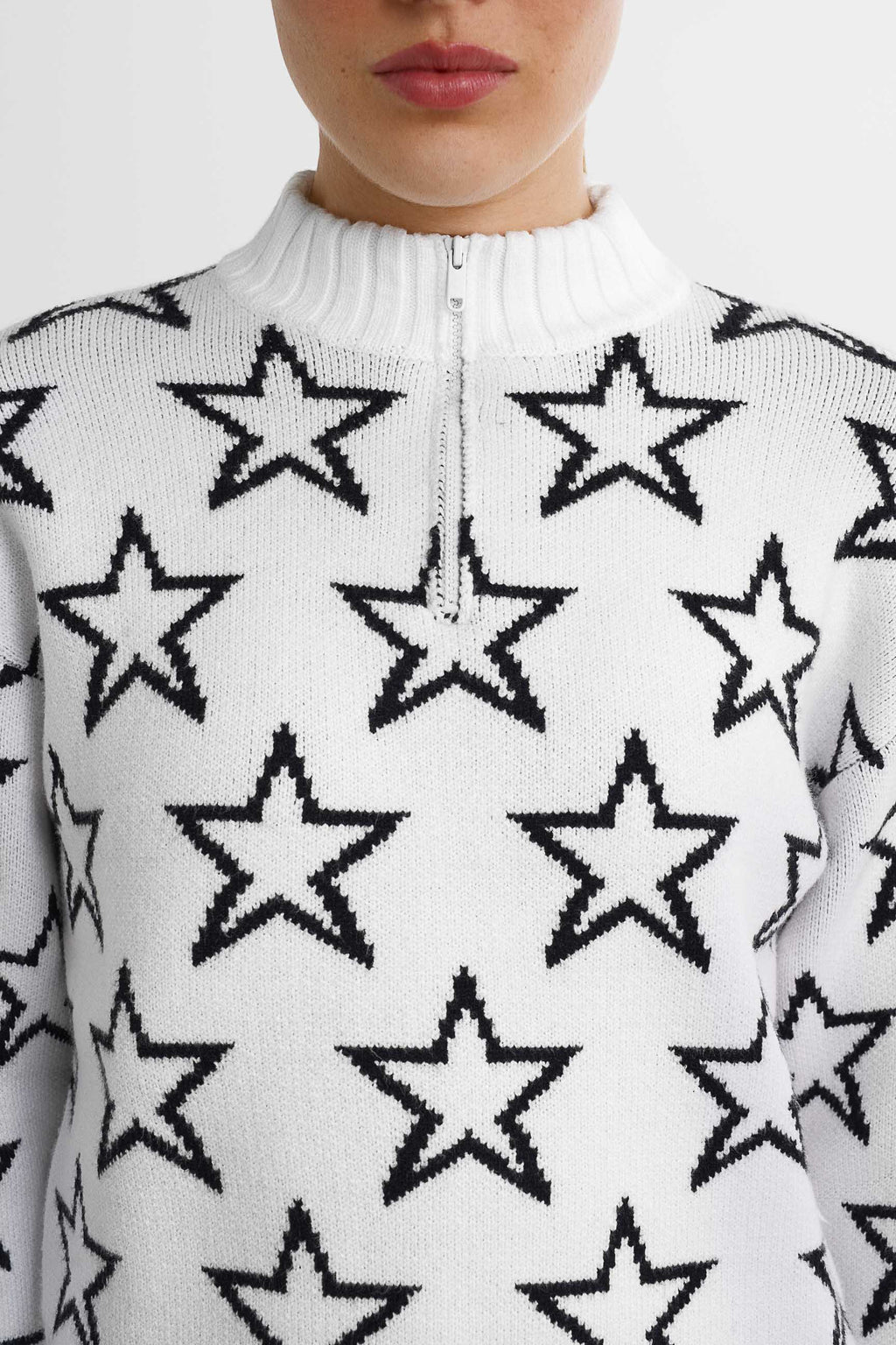 Chunky Knit Star Sweater