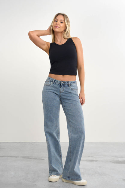 Low Waist Baggy Jeans
