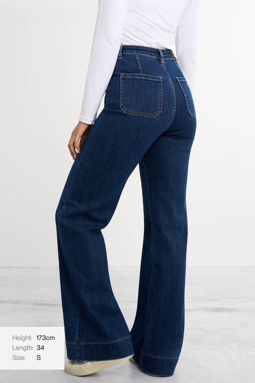 Retro Flared Jeans